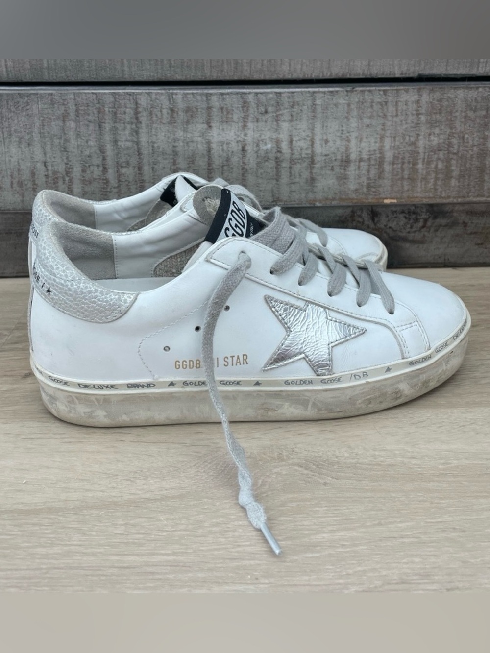 Golden Goose Hi Star Sneakers - Sz 7